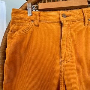 Mustard Yellow BDG Urban Outfitters Corduroy Pant 🌙